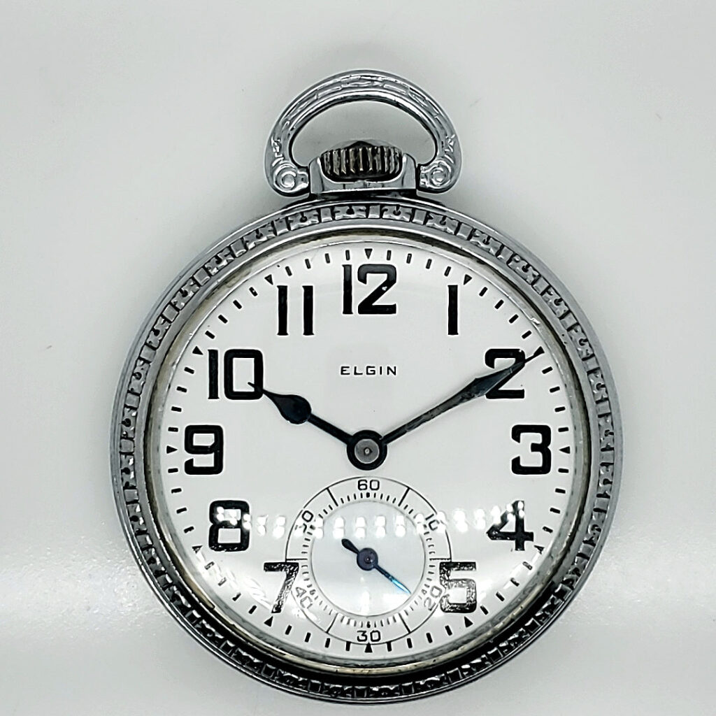 1925 Elgin B.W. Raymond Railroad Grade Pocket Watch