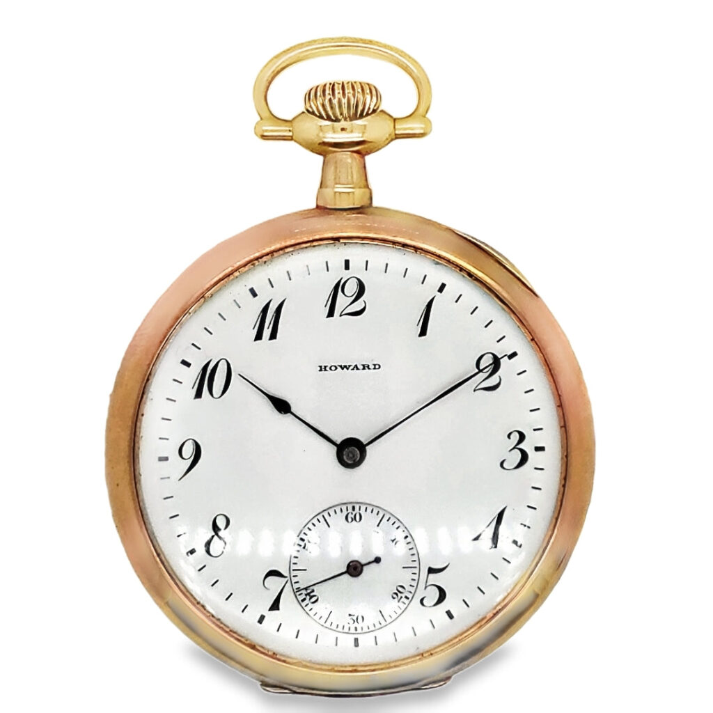 1911 E. Howard 14kt Yellow Gold Pocket Watch