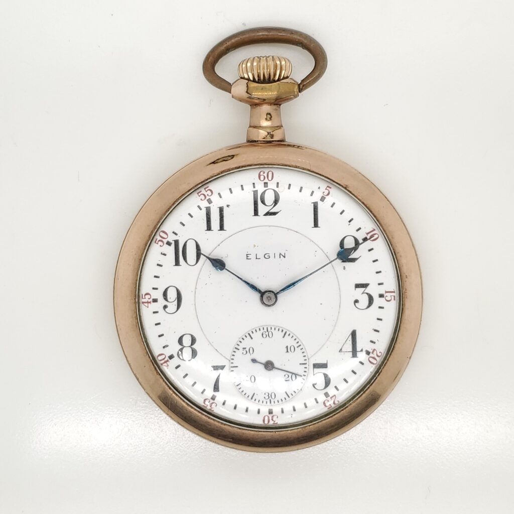 1912 Elgin Father Time Railroad Grade Pocket Watch