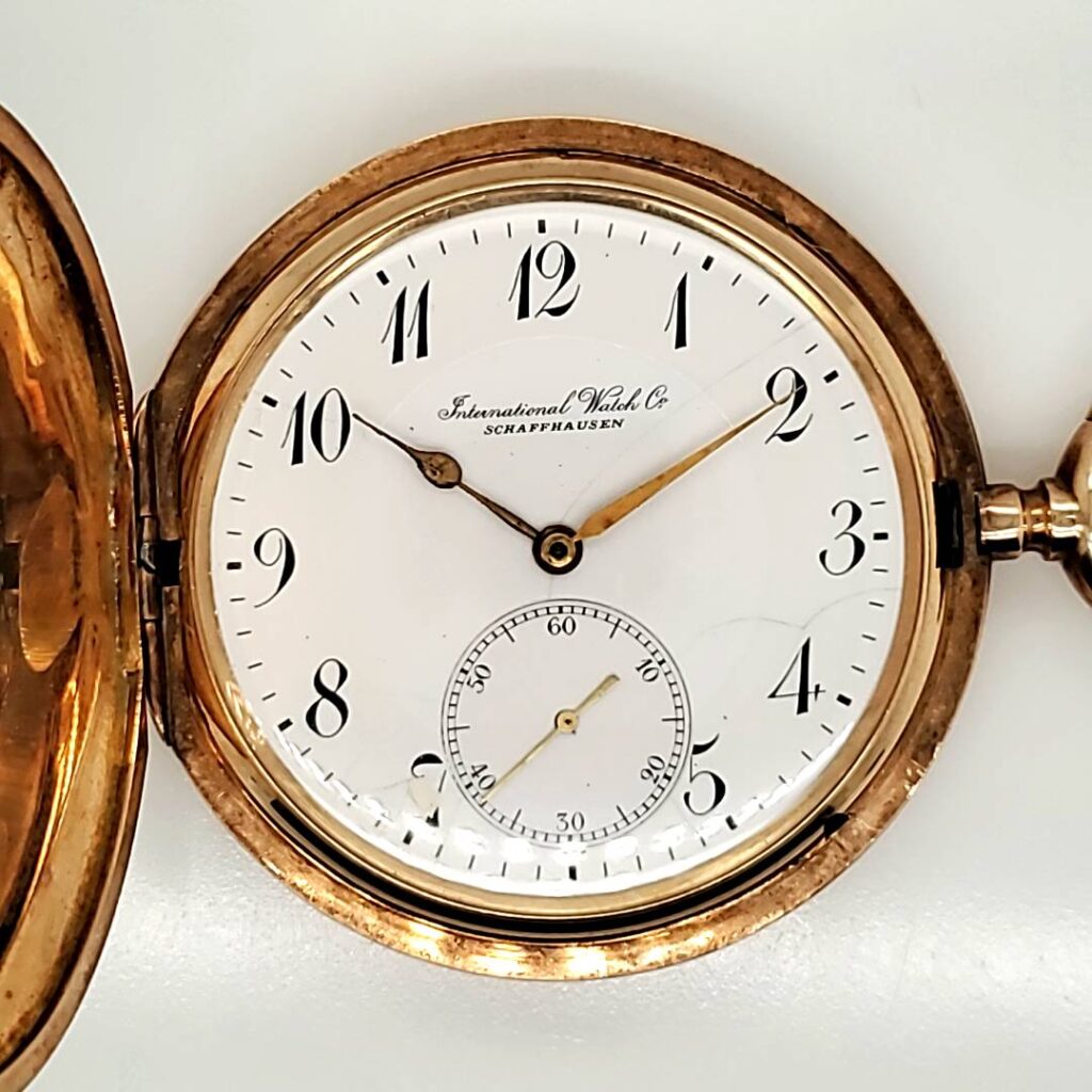 14Kt Yellow Gold Hunters Case Pocket Watch