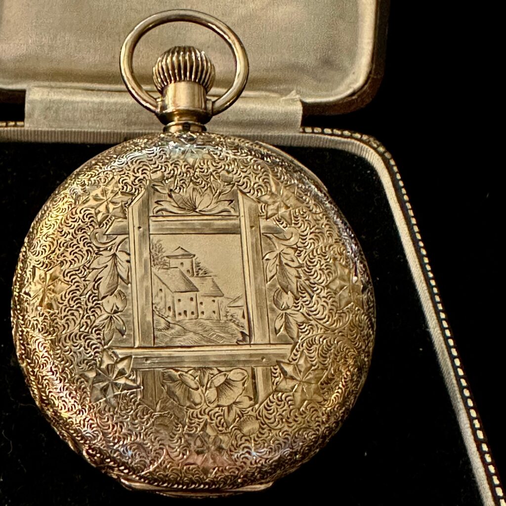 WALTHAM 14K Gold Pocket Watch
