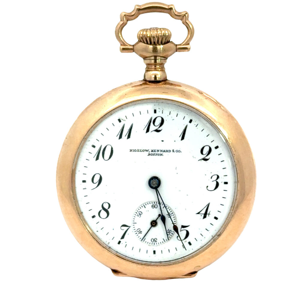 Bigelow, Kennard & Co. Boston Antique Pocket Watch ?C 1911 ?C Gold Filled ?C Engraved Back
