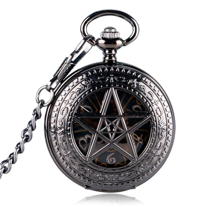Mechanical Pocket Watch Pentacle