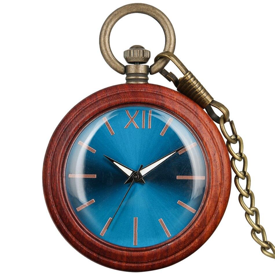 Blue Face Pocket Watch