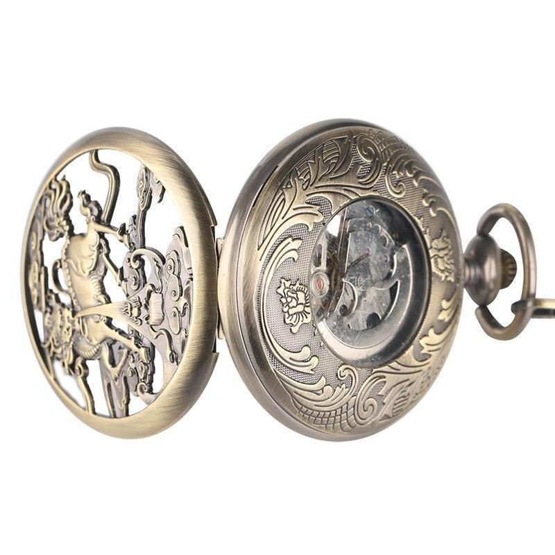 Bronze Automatic Full Hunter Pocket Watch - Asian Chimera - Image 4