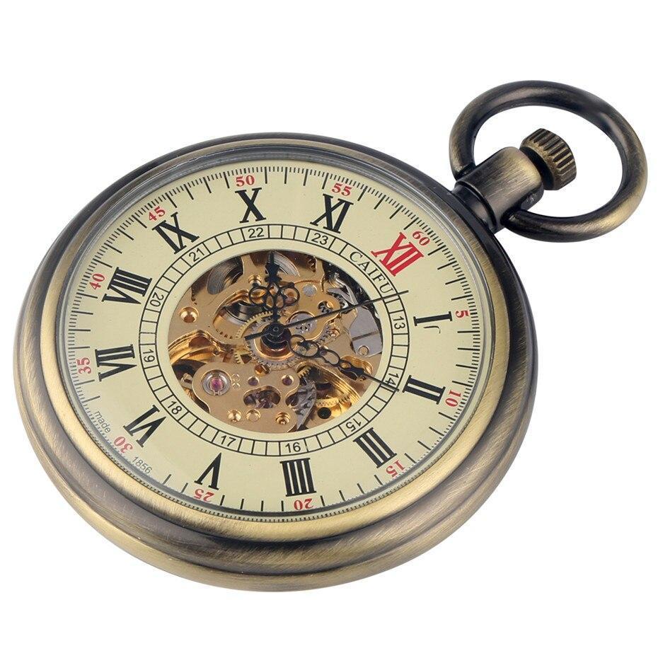 Vintage Automatic Open Face Pocket Watch - Inspector - Image 6