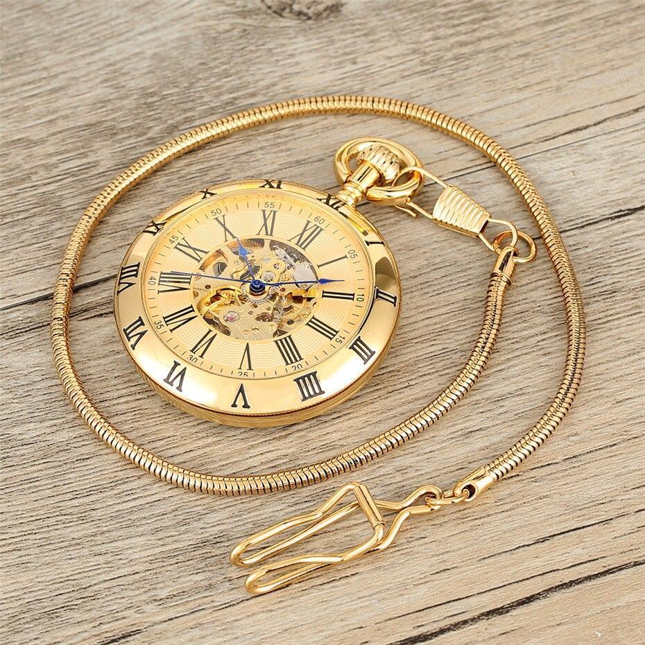 Vintage Gold Automatic Open Face Pocket Watch - Centurion - Image 2