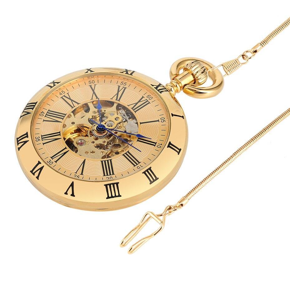 Vintage Gold Automatic Open Face Pocket Watch - Centurion - Image 6
