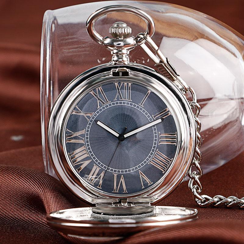 Vintage Half Hunter Automatic Pocket Watch - Glassheart