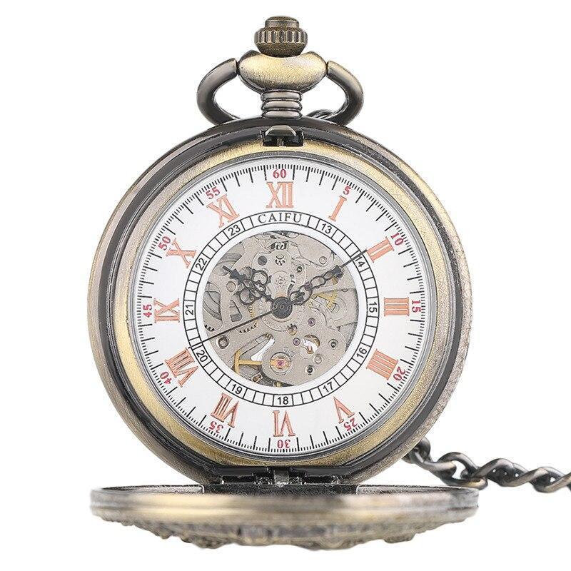 Women's Bronze Automatic Pocket Watch - Roots - Image 3