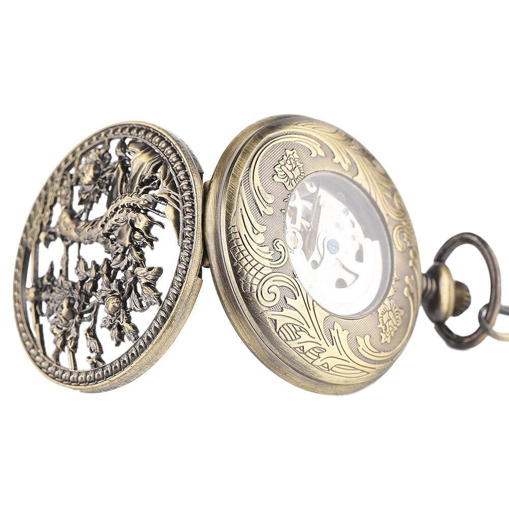 Women's Bronze Automatic Pocket Watch - Roots - Image 6