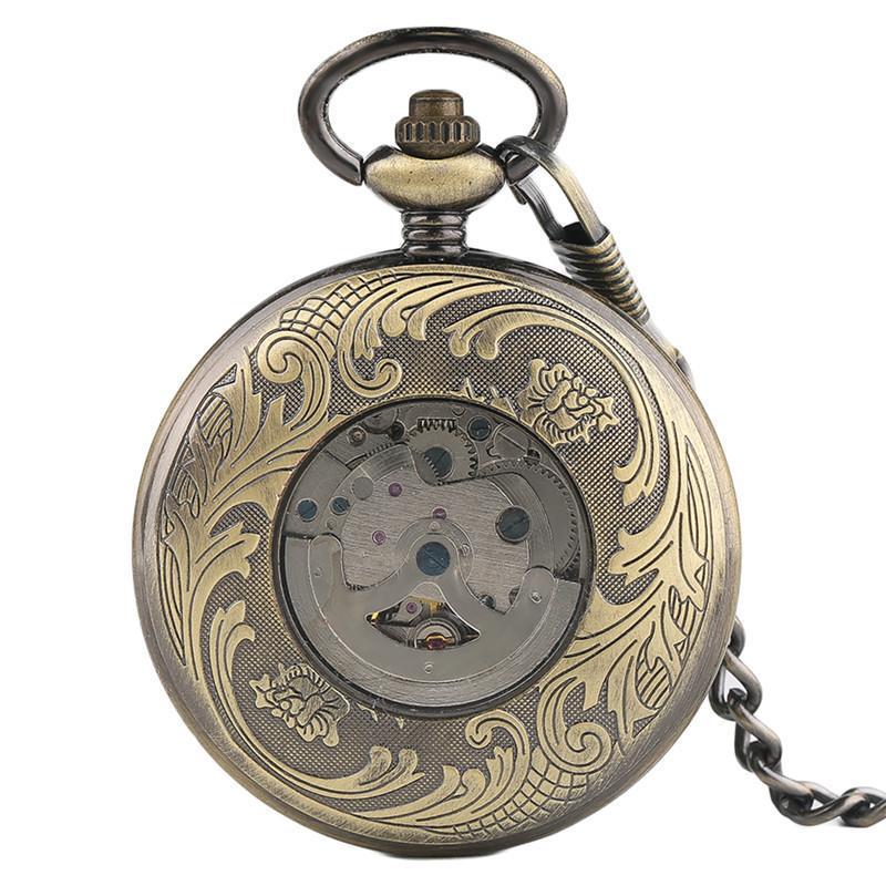 Women's Bronze Automatic Pocket Watch - Roots - Image 2