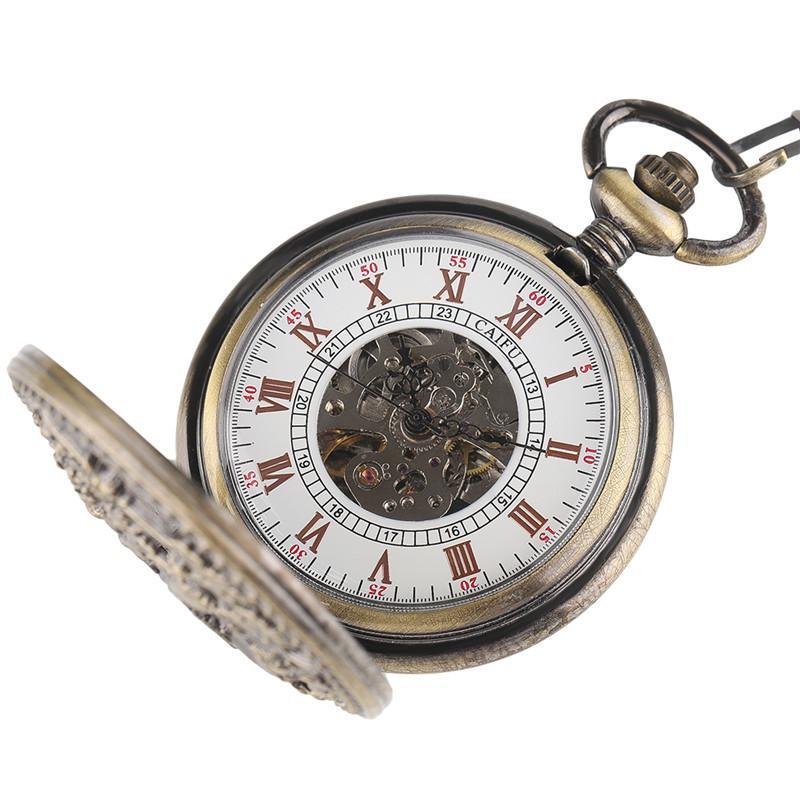 Women's Bronze Automatic Pocket Watch - Roots - Image 5