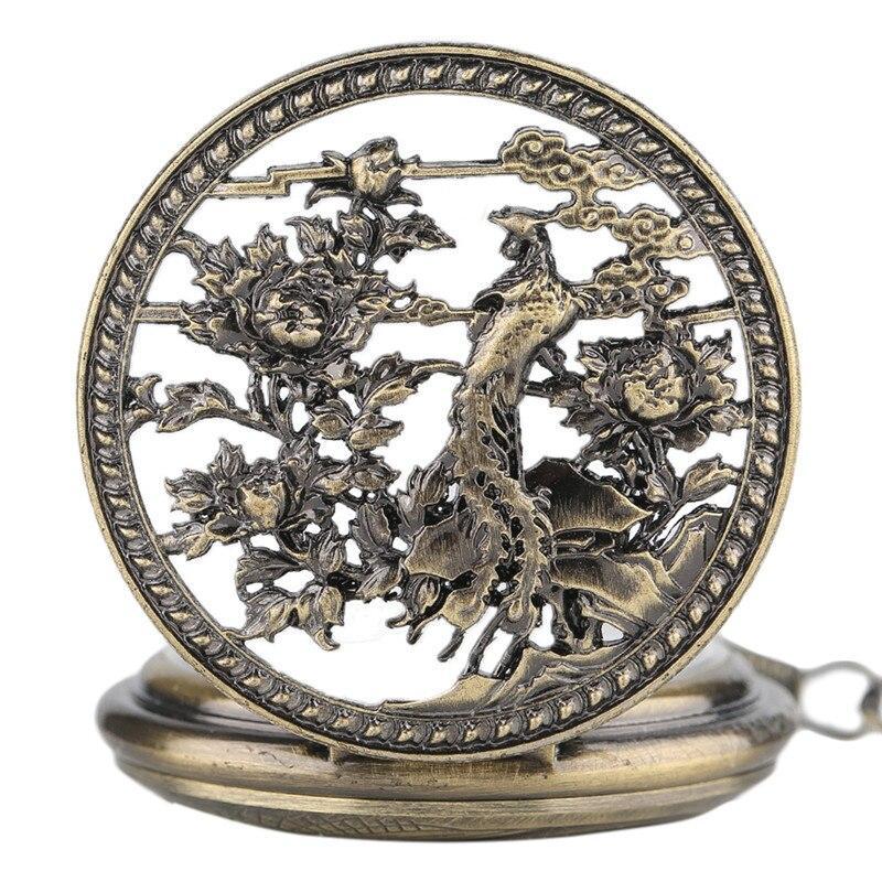 Women's Bronze Automatic Pocket Watch - Roots - Image 4