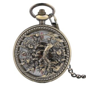 Women's Bronze Automatic Pocket Watch - Roots