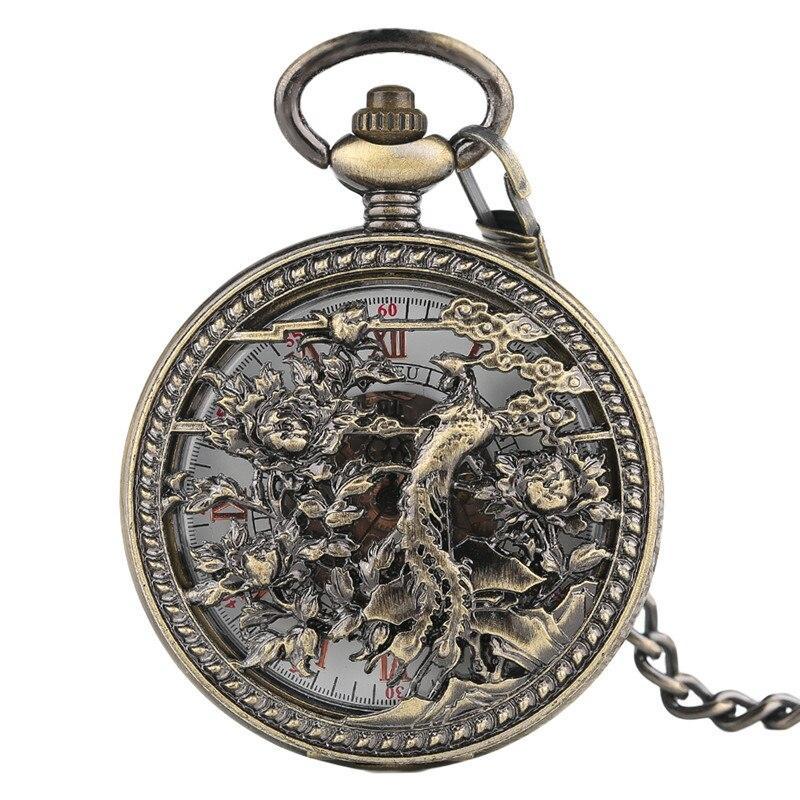 Women's Bronze Automatic Pocket Watch - Roots