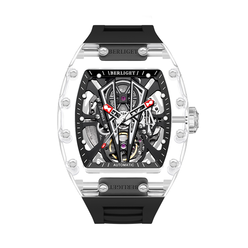 SJ2202 automatic skeleton watch