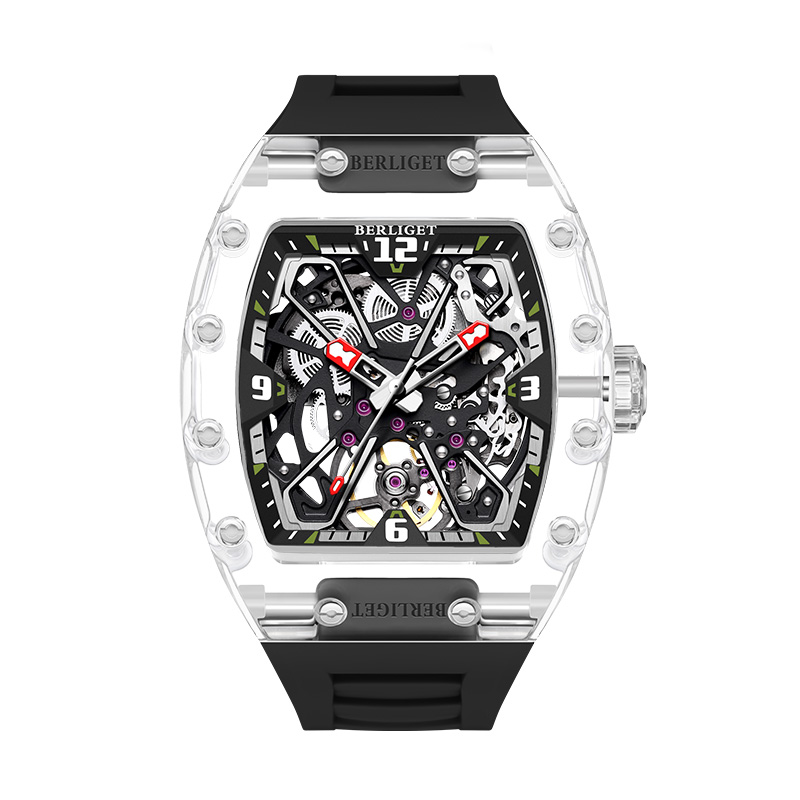 SJ2205 automatic skeleton watch