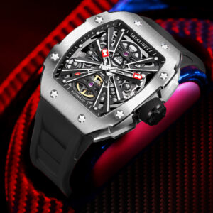 BERLIGET GD3003 Automatic Skeleton Watch