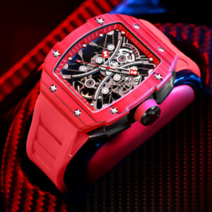 BERLIGET TX5504 Automatic Skeleton Watch