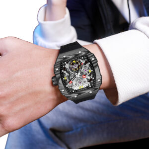 BERLIGET TX5503 Automatic Skeleton Watch